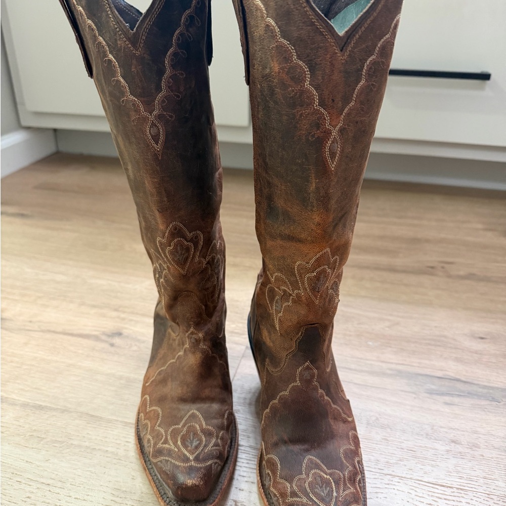 Brown Western Cowboy Boots